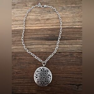 Brighton 🩶 Serendipity Filigree Pendant Necklace
